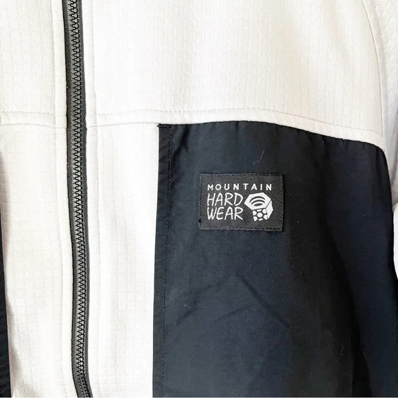 Mountain Hardware Silver Gray Full Zip Lightweight‎ Fleece Jacket Men’s Size XL - Picture 5 of 7